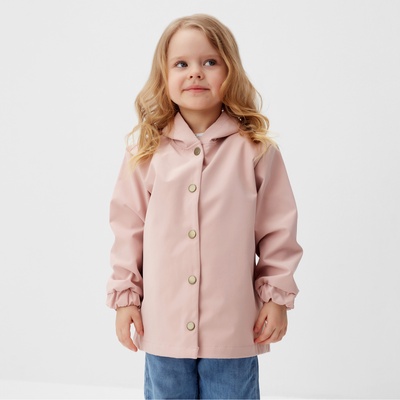 Ветровка для девочки, MINAKU, цвет розовый, рост 92-98 см