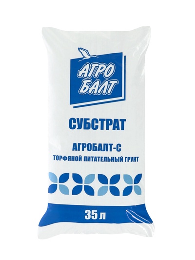 Торфяной субстрат Агробалт-С, 35 л