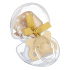 Соска - пустышка силиконовая новогодняя M&B «Счастье», ортодонтическая, от 6 мес., в контейнере - Фото 5