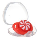 Соска - пустышка силиконовая новогодняя «Карамелька», ортодонтическая, от 6 мес., в контейнере - Фото 3