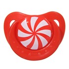 Соска - пустышка силиконовая новогодняя «Карамелька», ортодонтическая, от 6 мес., в контейнере - Фото 2