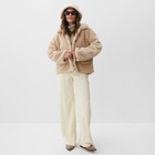 Куртка женская демисезонная MIST, размер 40-42, бежевая - Фото 4