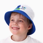 Панама детская «Монстрики», белая, р-р 54 - Фото 9