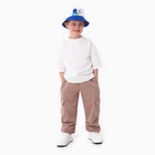 Панама детская «Монстрики», белая, р-р 54 - Фото 10