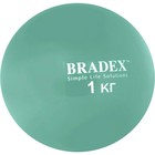 Медбол Bradex SF 0256, 1 кг - фото 9769826