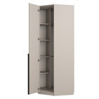 Шкаф угловой для одежды «Авелона», 840×840×2200 мм, ЛДСП, зеркало, цвет кашемир серый - Фото 2