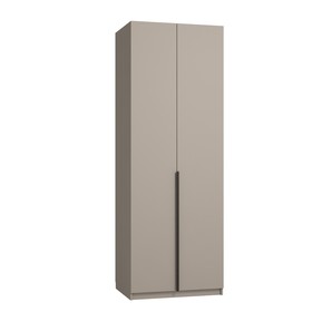 Шкаф для одежды «Авелона», 800×557×2200 мм, 2 двери, ЛДСП, цвет кашемир серый