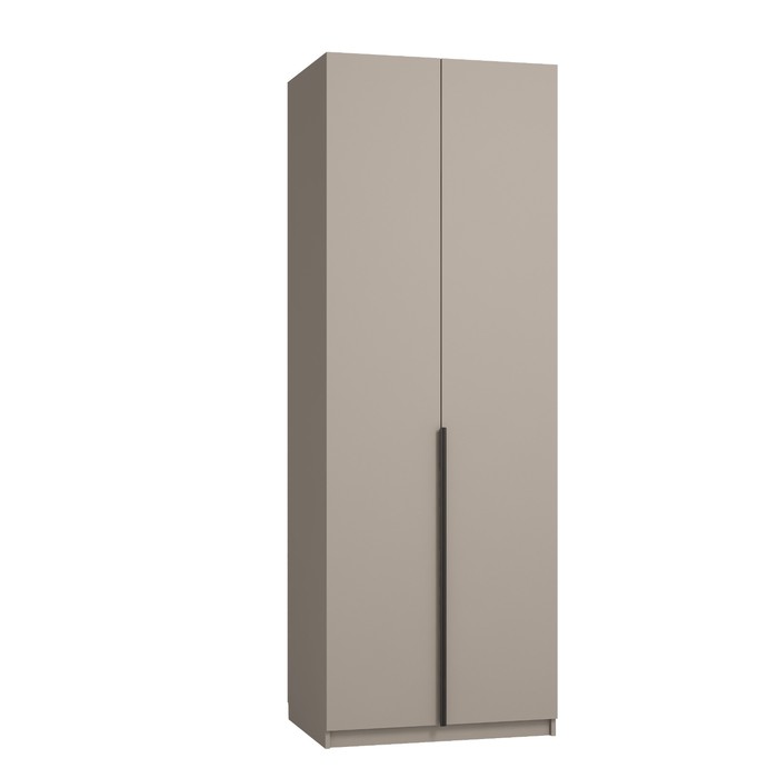 Шкаф для одежды «Авелона», 800×557×2200 мм, 2 двери, ЛДСП, цвет кашемир серый - Фото 1