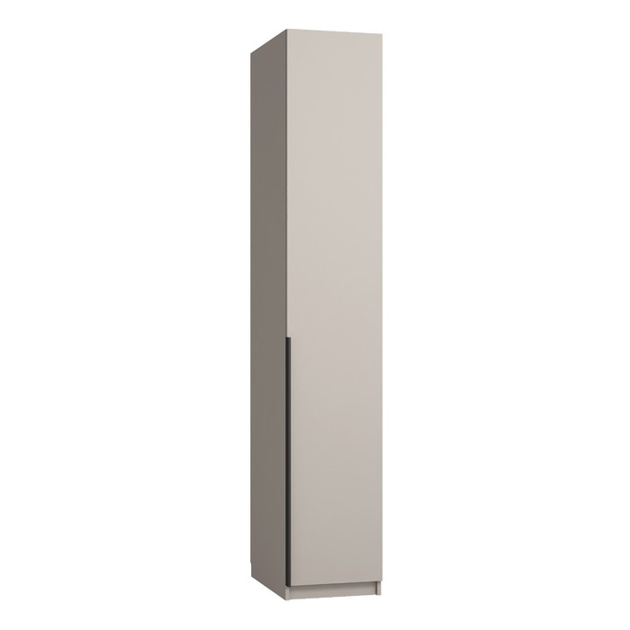 Пенал «Авелона», 400×557×2200 мм, 1 дверь, ЛДСП, цвет кашемир серый - Фото 1