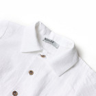 Боди-рубашка для мальчика MINAKU, цвет белый, рост 86-92 - Фото 5