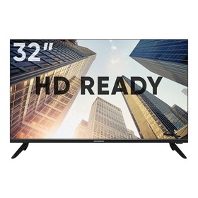 Телевизор Soundmax SM-LED32M14, 32", 1366x768, DVB-T/T2/C, HDMI 1, USB 1, чёрный