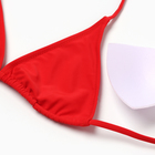 Купальник раздельный с туникой женский MINAKU, красный размер 42 - Фото 8