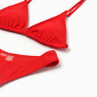 Купальник раздельный с туникой женский MINAKU, красный размер 44 - Фото 6