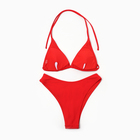 Купальник раздельный с туникой женский MINAKU, красный размер 48 - Фото 9