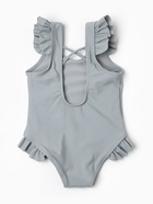 Купальник для девочки слитный MINAKU, серый, размер 122-128 см - Фото 3