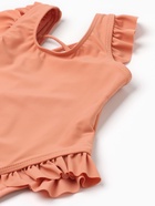 Купальник для девочки слитный MINAKU, персиково-розовый, рост 110-116 см - Фото 2