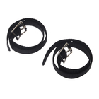 Тренчики для шпор из нейлона, 500 мм, черный, набор 2 шт - Фото 1