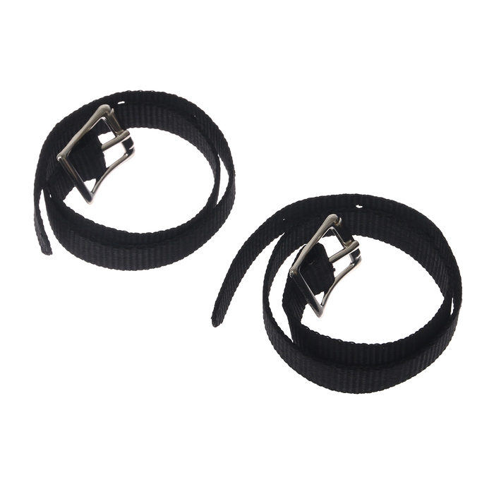 Тренчики для шпор из нейлона, 500 мм, черный, набор 2 шт - Фото 1