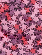 Новогодняя посыпка кондитерская Звездочки (красные, розовые, фиолетовые), 50 г - Фото 2