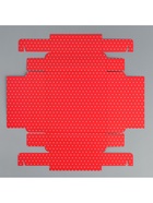 Коробка для конфет, кондитерская упаковка, 9 ячеек, «Я люблю тебя», сердечки, 14.5 х 14.5 х 3.5 см 10226863