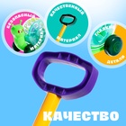 Каталка-генератор мыльных пузырей «Улитка», на палке - Фото 4