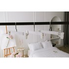 Вешалки для брюк и юбок LaDо́m Eliot, 29×15 см, 3 шт., с зажимами, белые - Фото 7