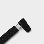 Вешалки для брюк и юбок LaDо́m Eliot, 29×15 см, 3 шт., с зажимами, чёрные - Фото 5