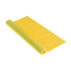 Салфетка из мягкой микрофибры пушистая, полирующая, 40 х 40 см, 400 г/м2, желтая - фото 9345028