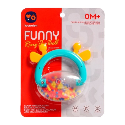 Погремушка с прорезывателем для зубов «Зоопарк»