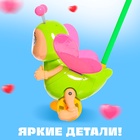 Каталка «Забавная бабочка», цвета МИКС - Фото 5