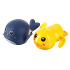 Набор заводных игрушек для ванны «Китенок и утенок», 2 шт Крошка Я - фото 24222859