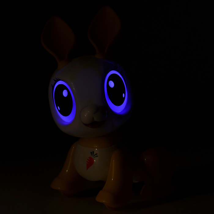 Робот - питомец "Кролик", световые и звуковые эффекты