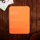 Коврик туристический складной «У костра», 38 х 27 см, цвет оранжевый - Фото 2