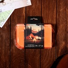 Коврик туристический складной «У костра», 38 х 27 см, цвет оранжевый - фото 9334420