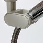 Держатель для душевой лейки на присоске, регулируемый, 6.8×5.5×12 см, белый - Фото 7