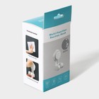 Держатель для душевой лейки на присоске, регулируемый, 6.8×5.5×12 см, белый - Фото 9