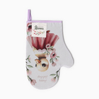 Варежка - прихватка «Доляна. Уточка», 20×28 см, ватин 250 г/м² - Фото 4