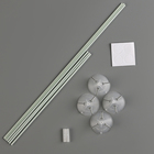 Стойка для шаров 65 см на 4 шара, основание сердце - Фото 6