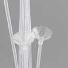 Стойка для шаров 80 см на 7 шаров, основание ромашка - Фото 2