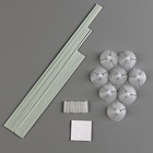 Стойка для шаров 80 см на 8 шаров, основание крест (розовый) - Фото 6