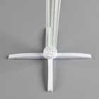 Стойка для шаров 100 см на 9 шаров, основание крест (белый) - Фото 5