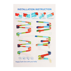 Трек для игры в ванной «Утиная горка», на присосках, крепится на стену - Фото 18