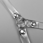 Ремешок для обуви, силиконовый, 34 см, 8 мм, 2 шт., прозрачный - Фото 4