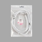 Ремешок для обуви, искусственная кожа, 58 см, 8 мм, 2 шт., белый - Фото 6