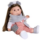 Кукла Munecas Antonio Juan «Ирис», в серо-розовом, виниловая, 38 см - Фото 7