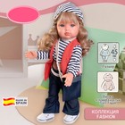 Кукла Munecas Antonio Juan «Белла», в полосатом топе, виниловая, 45 см - Фото 1