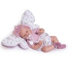 Кукла-младенец Munecas Antonio Juan «Валерия», на подушке-бабочке, с соской, мягконабивная, 42 см - Фото 8