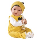 Кукла-младенец Munecas Antonio Juan «Пипо», в жёлтом, с соской, мягконабивная, 42 см - Фото 13
