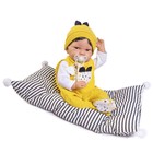 Кукла-младенец Munecas Antonio Juan «Пипо», в жёлтом, с соской, мягконабивная, 42 см - Фото 9