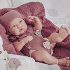 Кукла Munecas Antonio Juan «Натали», в розовом, с соской, виниловая, 40 см - Фото 12